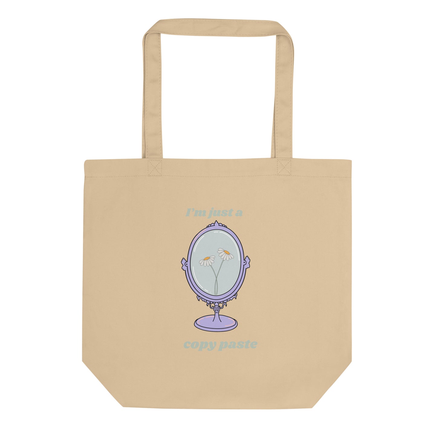 Copy Paste Tote Bag She Is Jules Official Music Merch Tan front